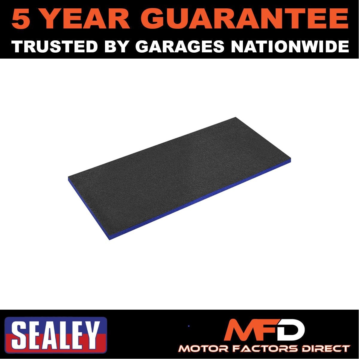 Sealey Easy Peel Shadow Foam� 1200 x 550 x 30mm Blue/Black SF30B