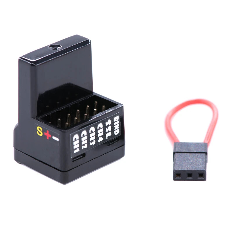 DASMIKRO DSK-492 V2 FH5 COMPATIBLE ANTENNA-FREE RECEIVER FOR SANWA FH-5 M17MT-5