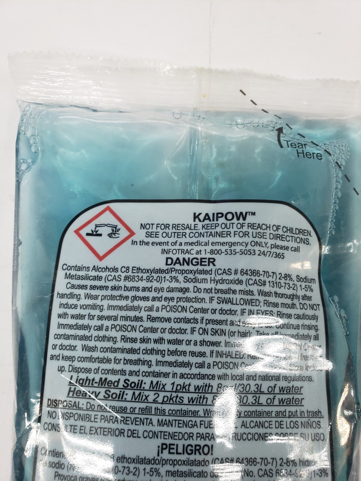 Cs/30 KaiPow™ General Purpose Degreaser 8oz Packets