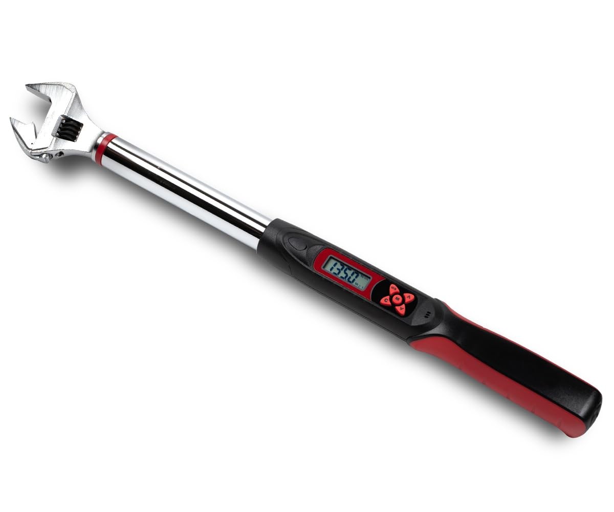 Tapha Tools Adjustable Digital Torque Wrench 5 - 99.5 ft-lbs (6.8 - 135 N-m)