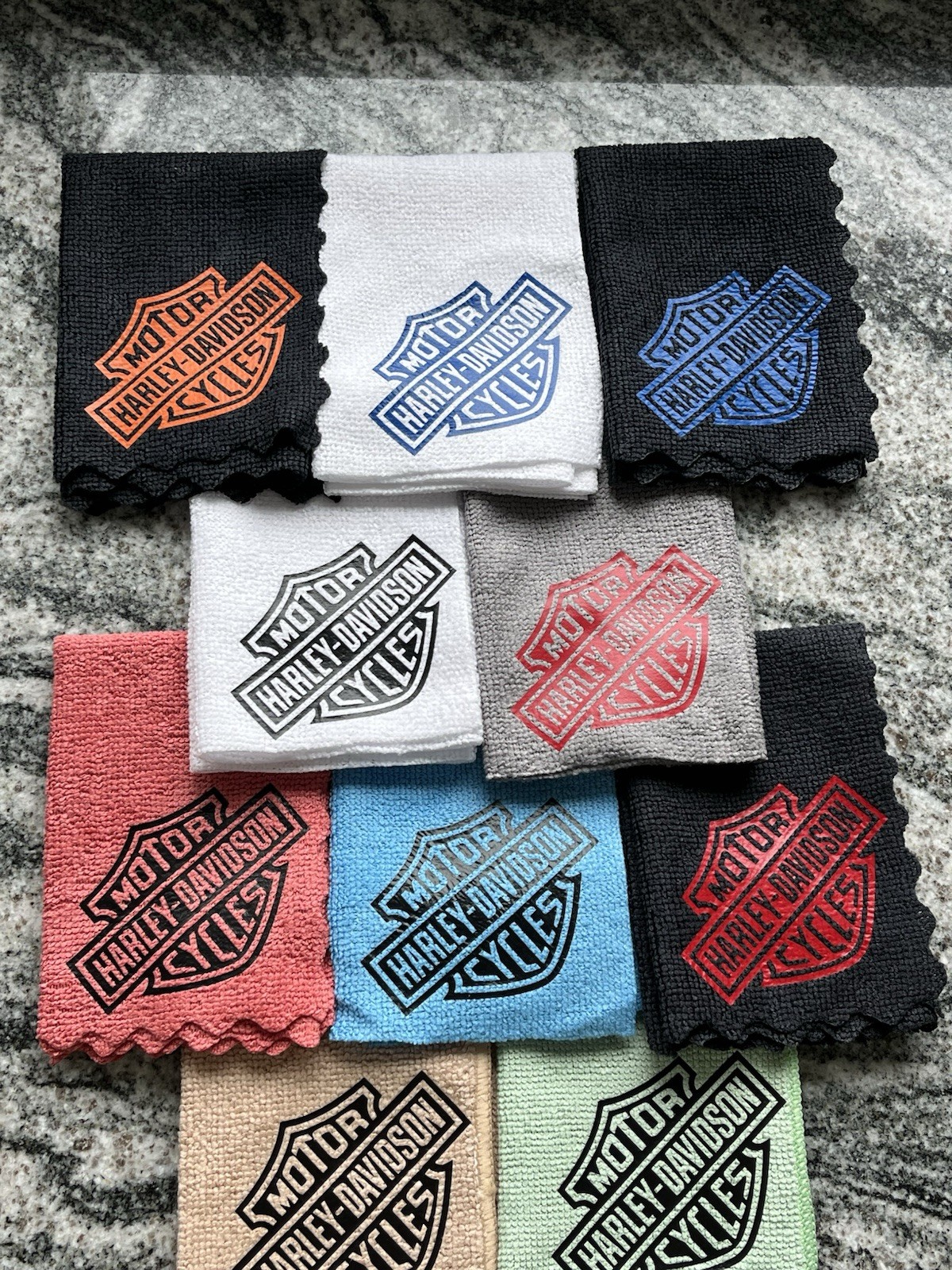 Harley Davidson motorcycle vehicle cleaning cloth for Truck car home -shop towel