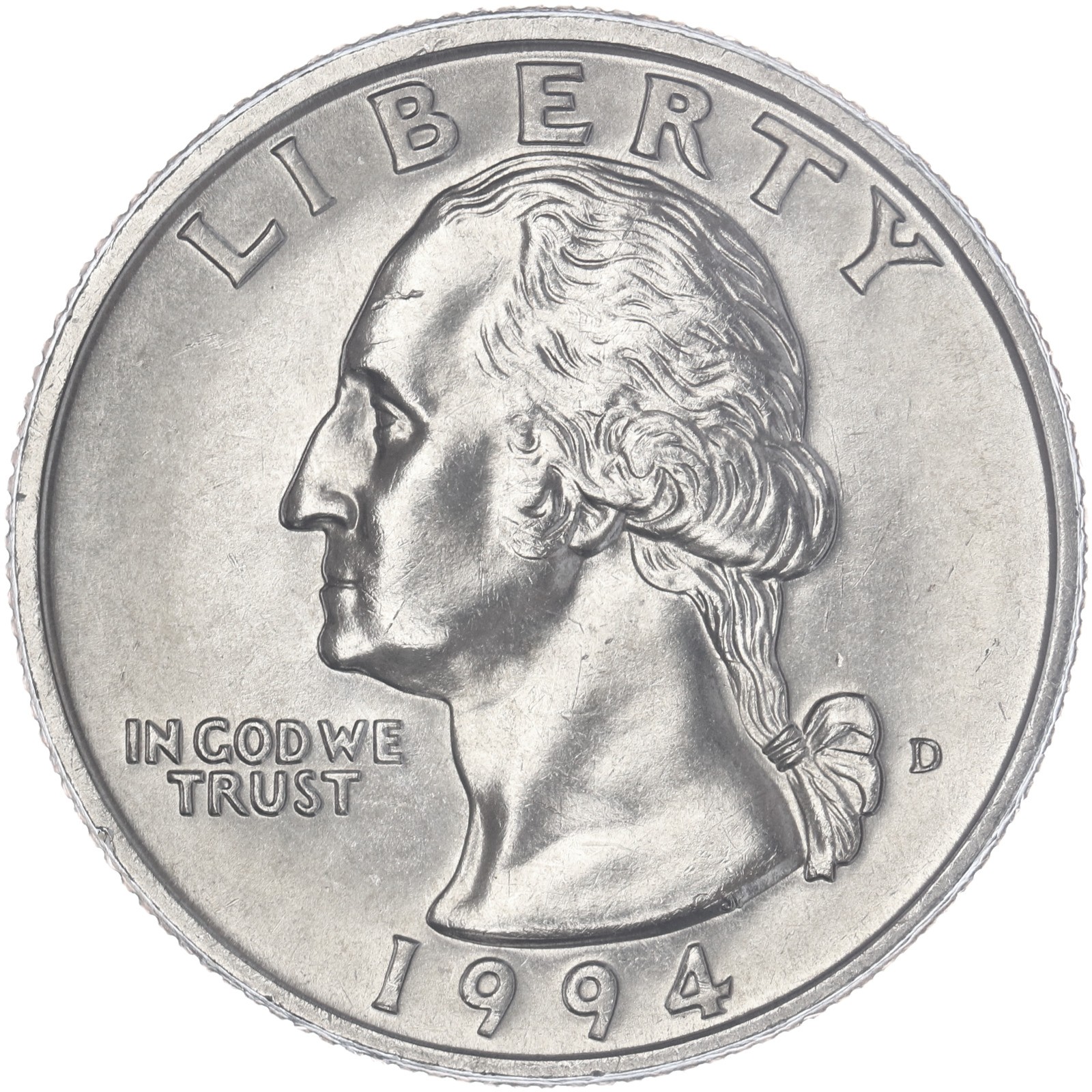 1994 D Washington Quarter BU US Coin See Pics O581