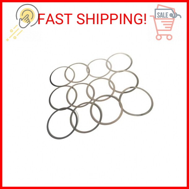 Barrel Shim Nuts Free Float Spacers Adjustment .001 .002 .004 Thick (12 Pieces)