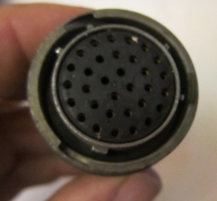 CONNECTOR FOR COLLINS VERTICAL REFERENCE 333D-11T VG#1 BENDIX CONNECTOR