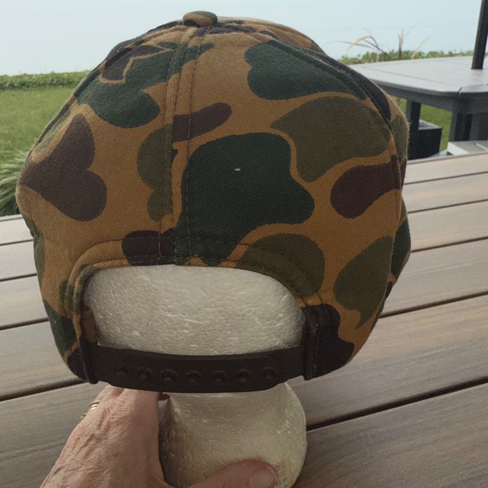 DeCotas This & That Store in MI Camouflage Foam Lined Inside Trucker Hat Cap