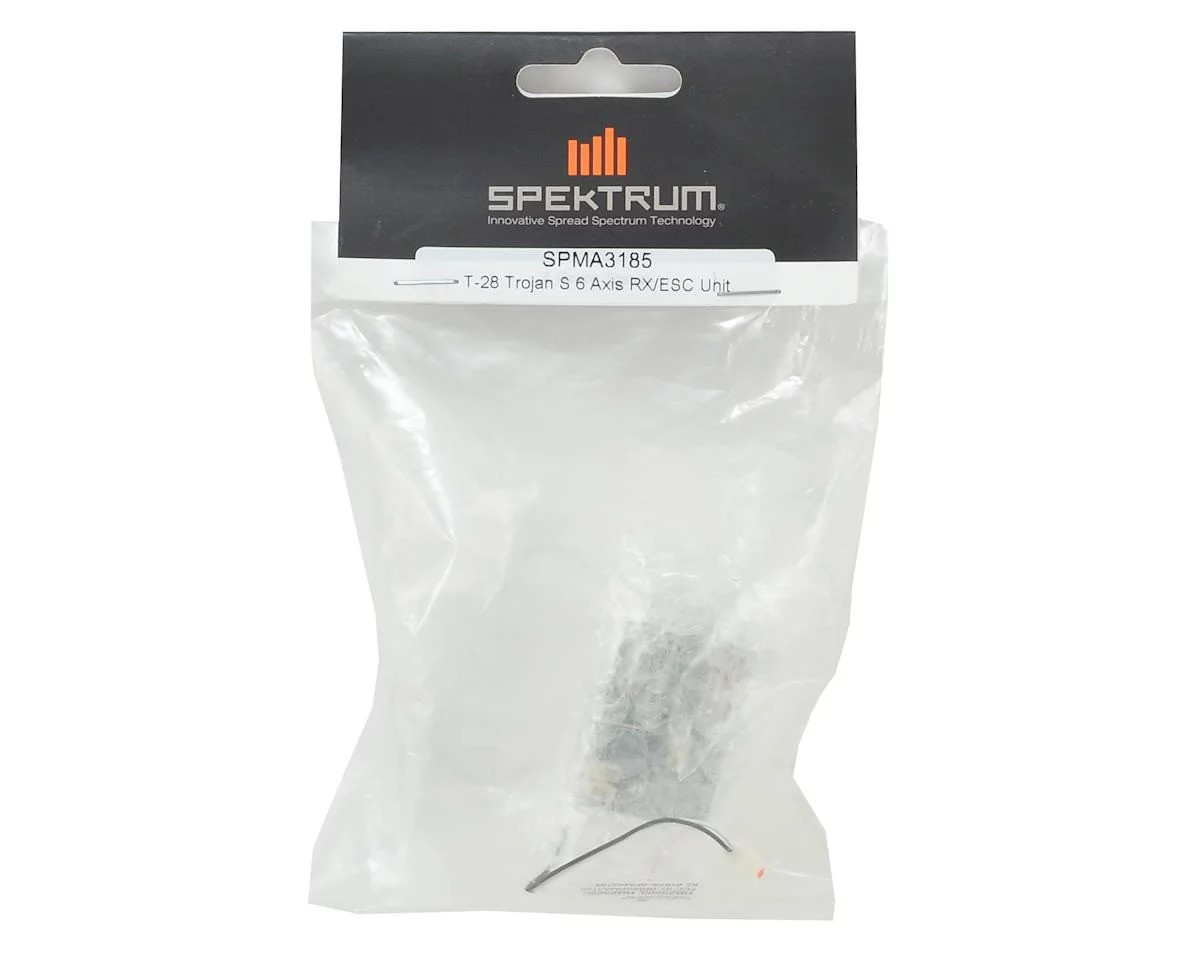 Spektrum T-28 T-28 Trojan S w/ SAFE Technology 6-Axis RX / ESC Unit SPMA3185