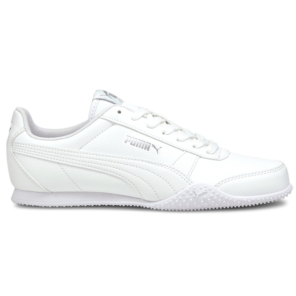 PUMA Bella Lace Up  Womens White Sneakers Casual Shoes 38066302