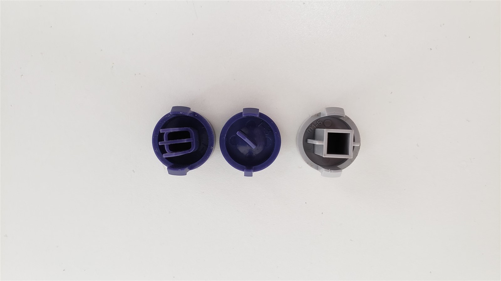 OEM Replacement Nintendo Gamecube - Power, Reset, Open Button Set Indigo (3Pcs.)