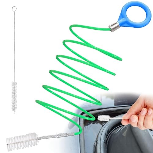 Auto Sunroof Cleaning Tool, 78 Inch Long Flexible Pipe Brush, Tube Cleaner 78IN