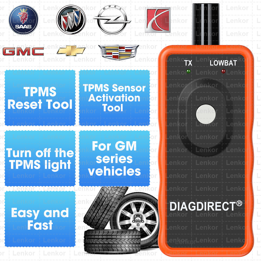 EL-50448 TPMS Relearn Reset Tool for GM Tire Sensor Programming Activation Tool