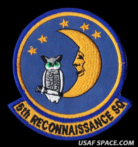 USAF 5th RECONNAISSANCE SQ - 5 RS - DRAGON LADY - ORIGINAL  AIR FORCE PATCH