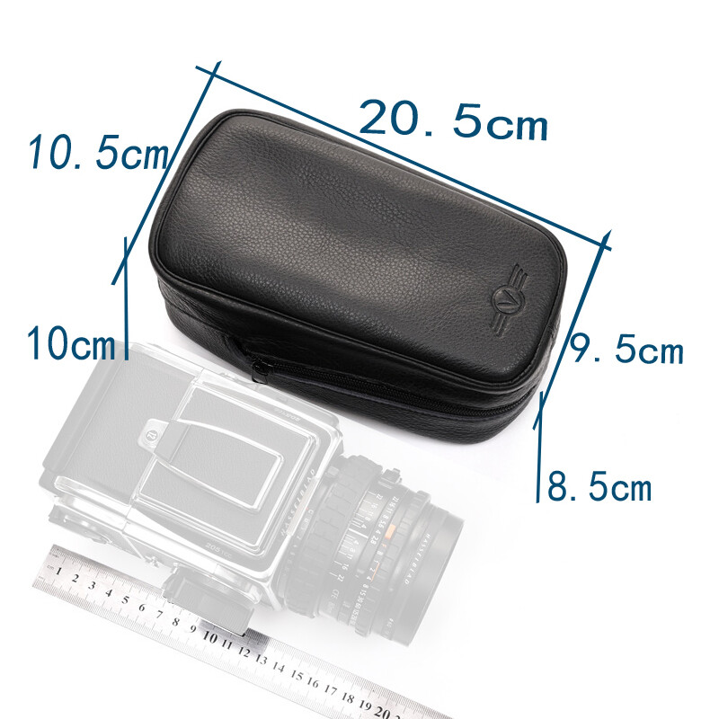 Real Leather for Hasselblad Camera Soft Case Protective Shoulder Bag Black 2025