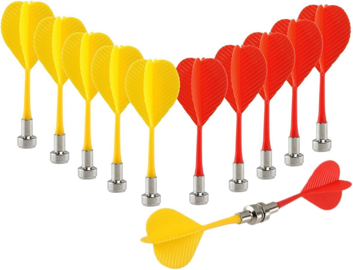 Yalis Magnetic Darts, Replacement Plastic Dart Game Safety Darts