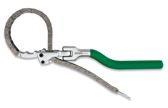 Oil filter wrench chain