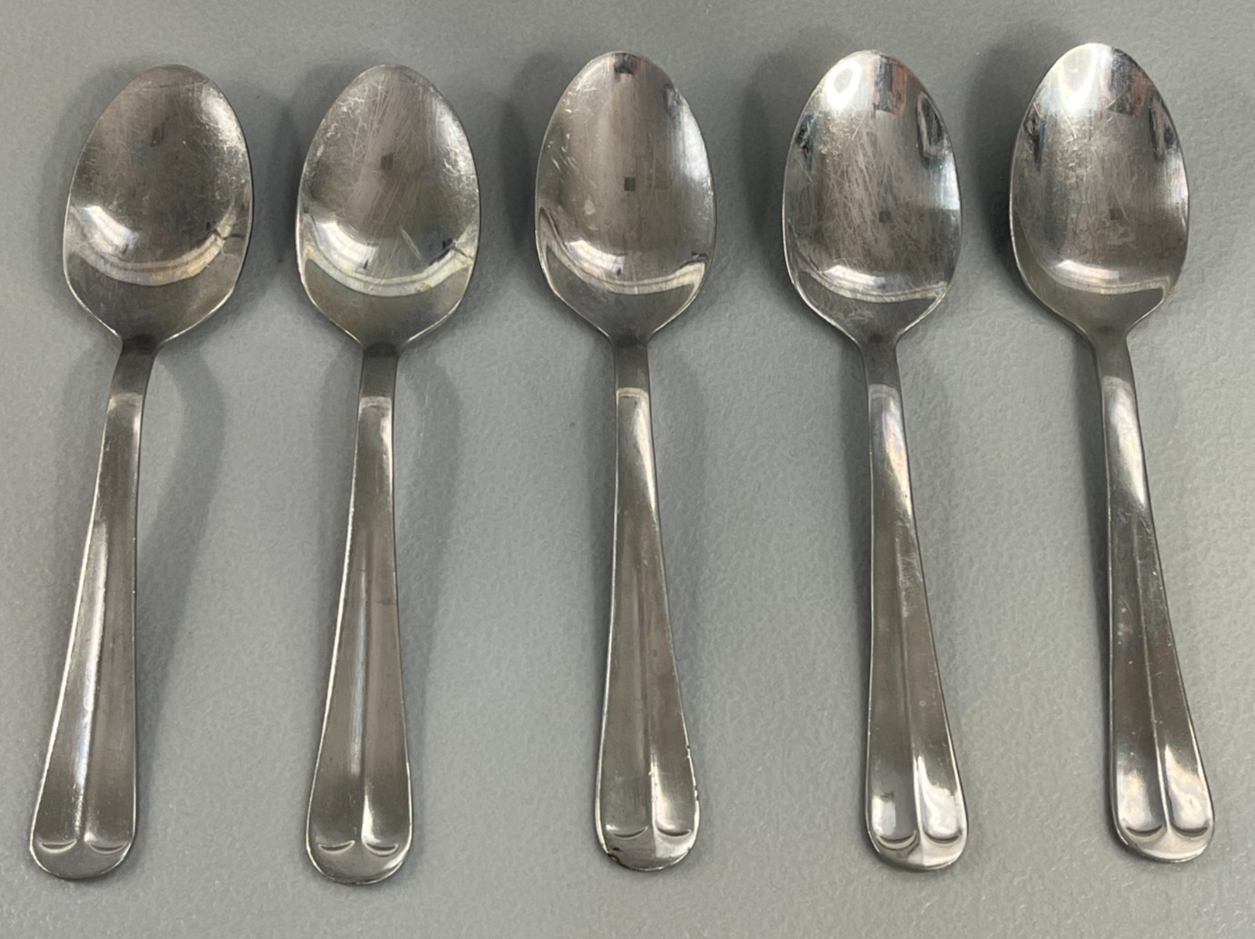 Alco Stainless China Stainless Flatware Spoons - 5 Piece Both