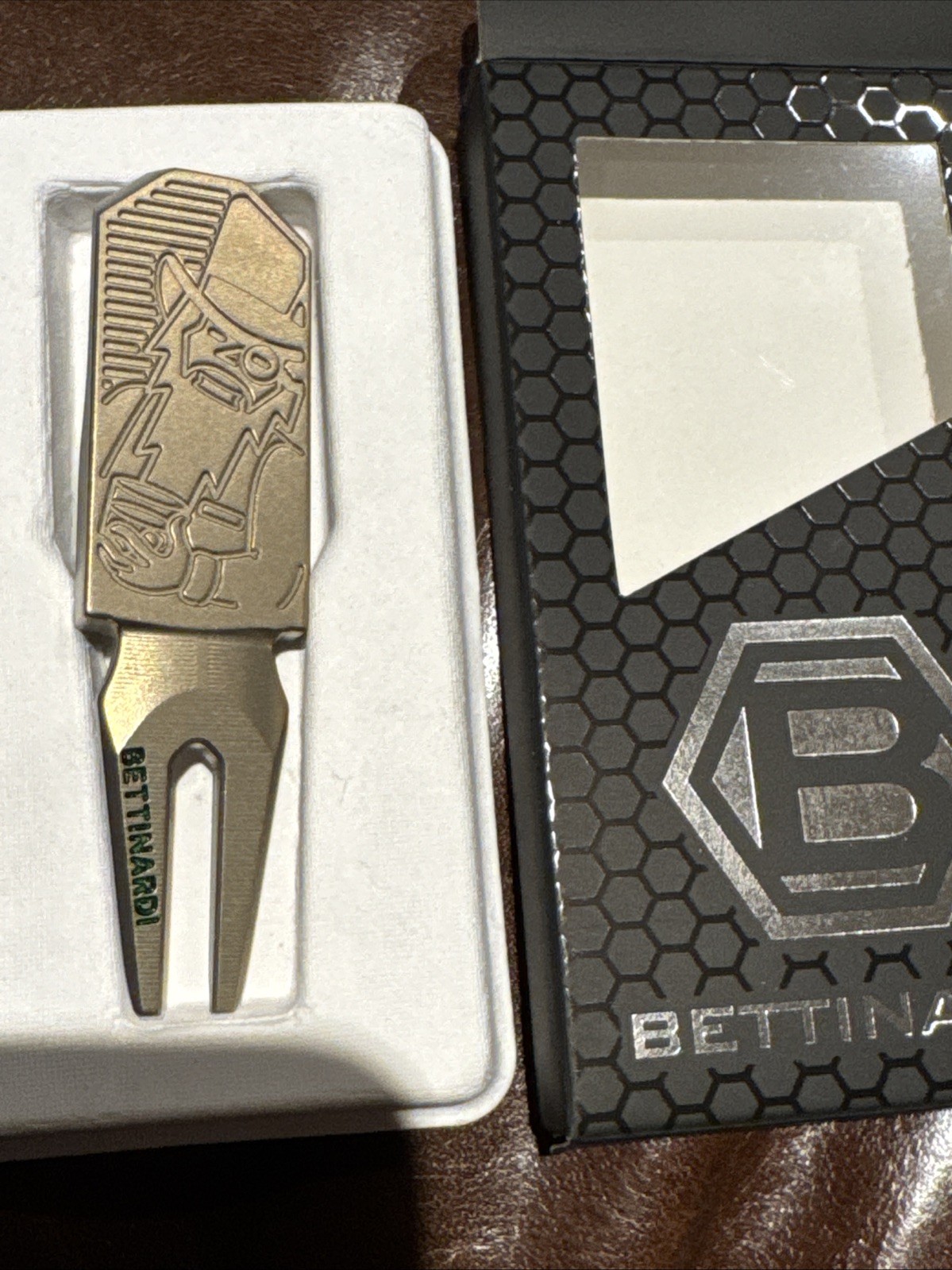 Bettinardi Gangster Wizard Divot Gold Flame New Heavy Weight Tool