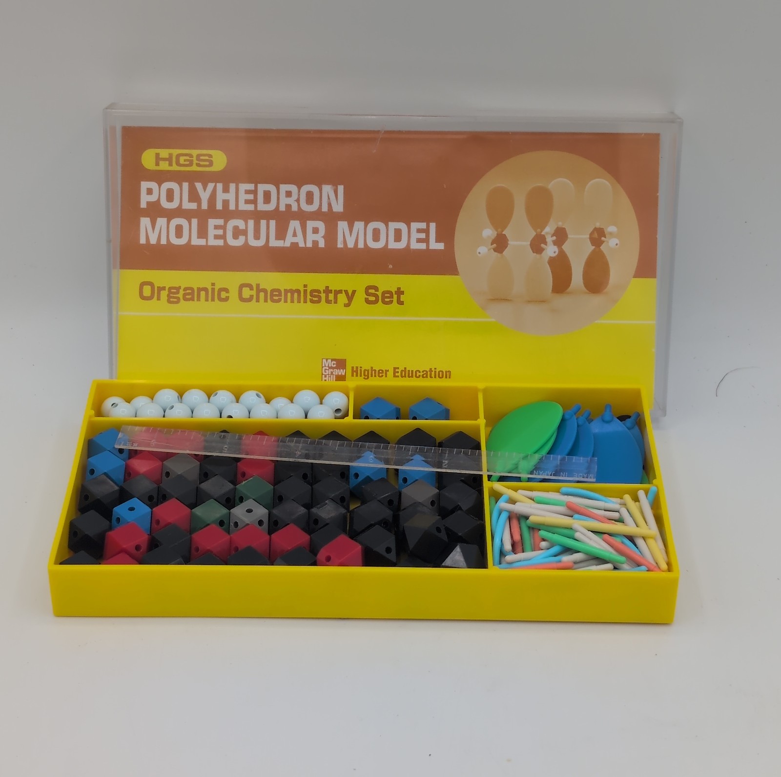 HGS Polyhedron Molecular Model Organic Chemistry Set McGraw Hill