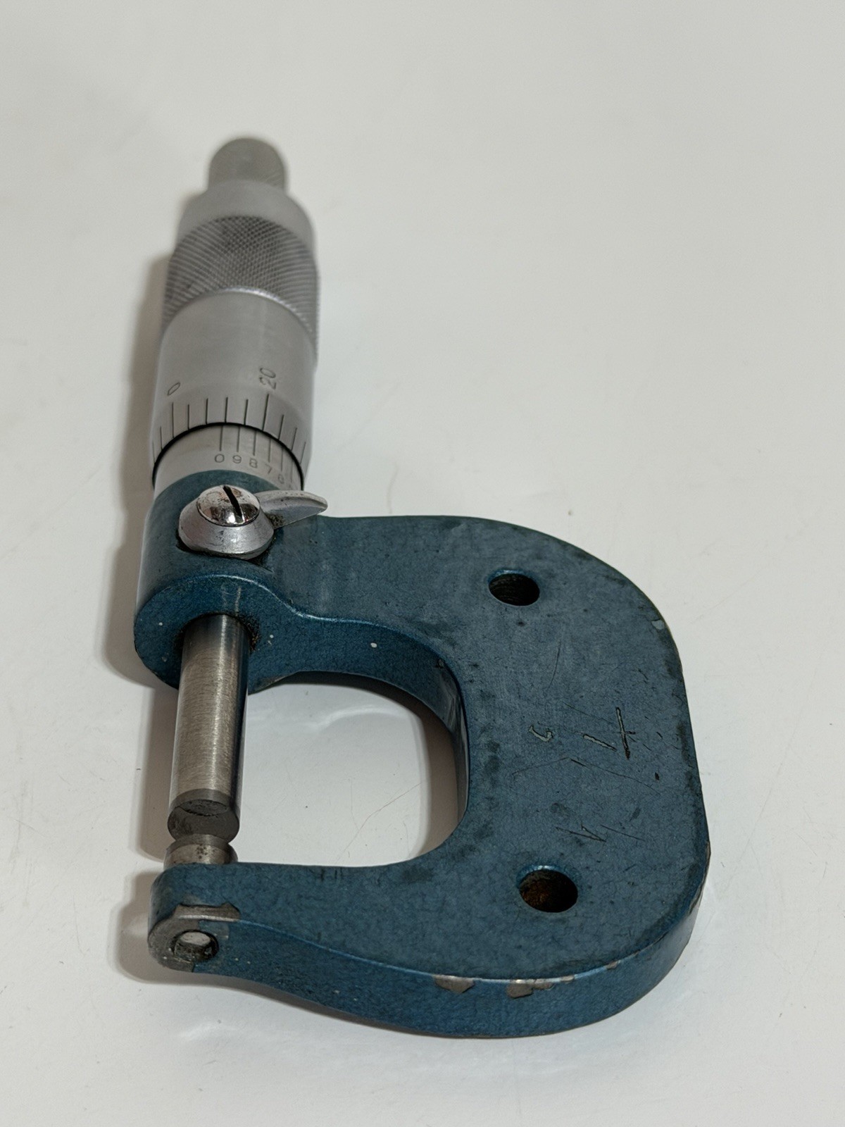 Vintage Micrometer 0-1 Excellent Condition In Original Box