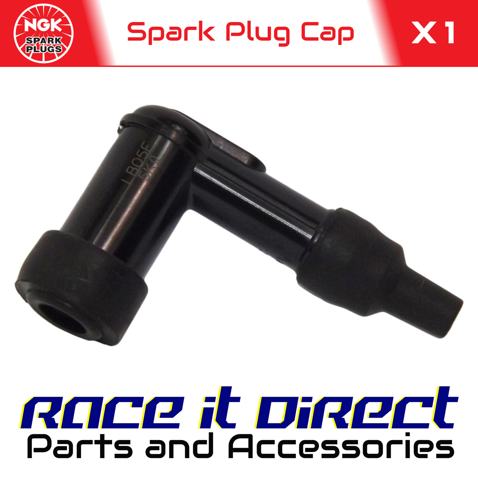 Spark Plug Cap for YAMAHA YZ 250 1997-2012 NGK Black