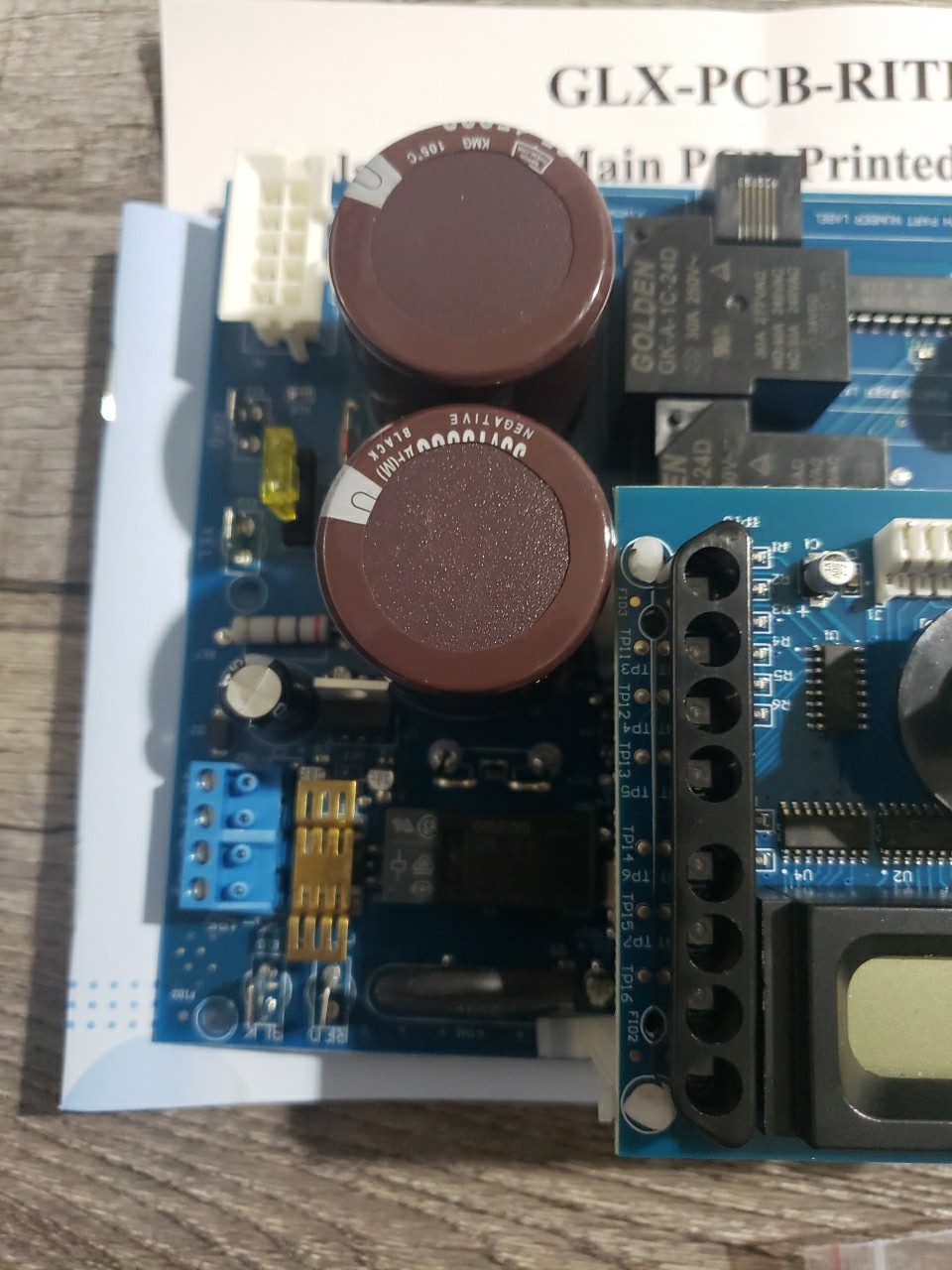 GLX-PCB-RITE Main Circuit Board & GLX-PCB-DSP Display Board Compatible with...