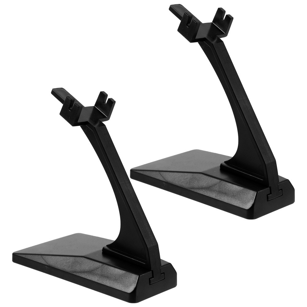 2 Pcs Toys Support Base Aircraft Model Display Stand Airplane Rack for Planes