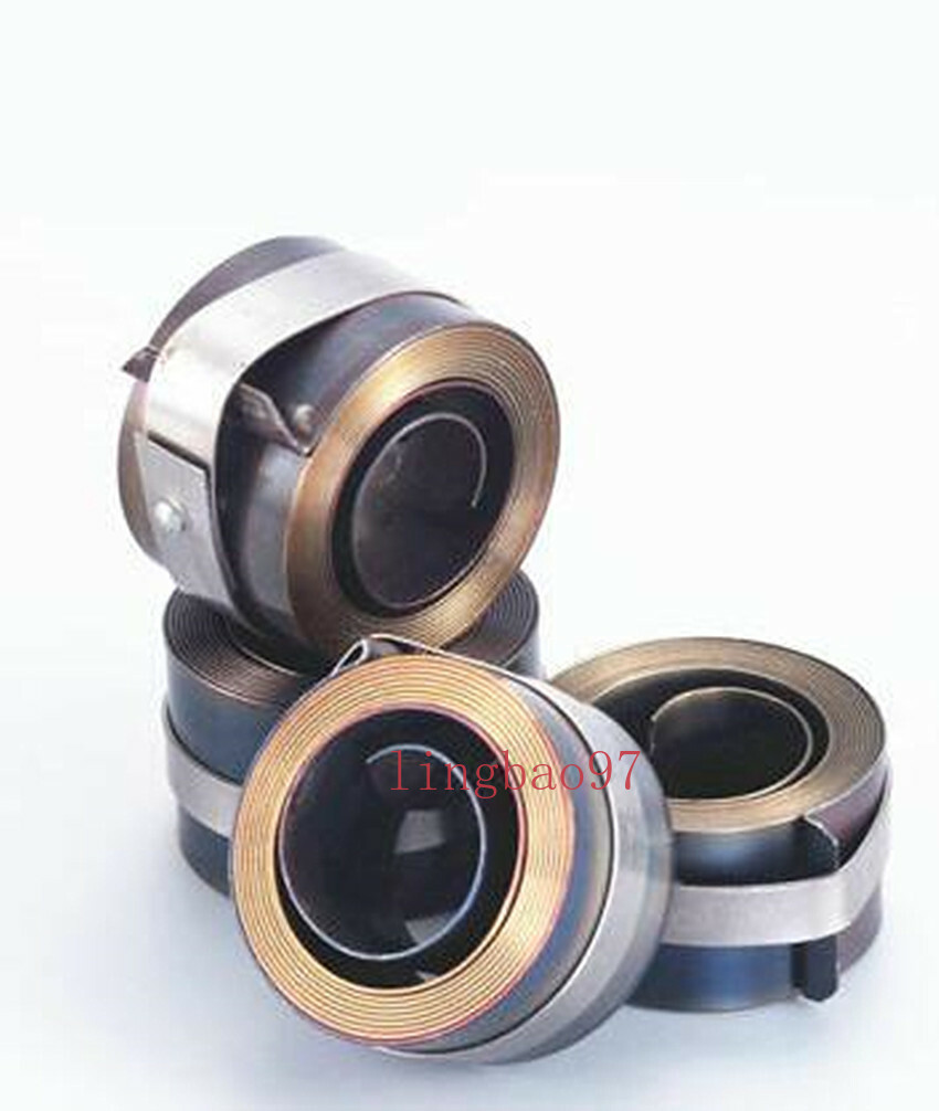 2Pcs Milling Machine 30mm Spindle Quill Return Clock Spring B178 For Bridgeport
