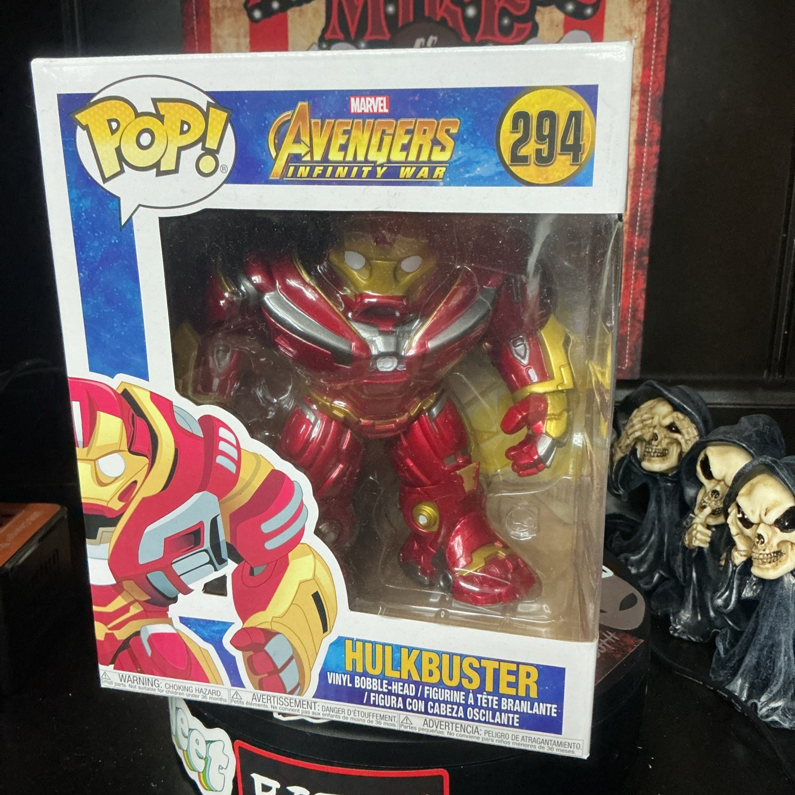 Funko Pop Hulkbuster #294 Avengers Infinity War Armor Marvel Figure