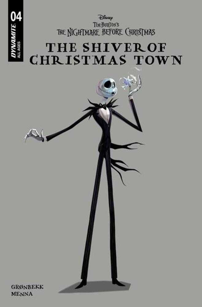 Tim Burtons The Nightmare Before Christmas The Shiver Of Christmas Town #4 Cover