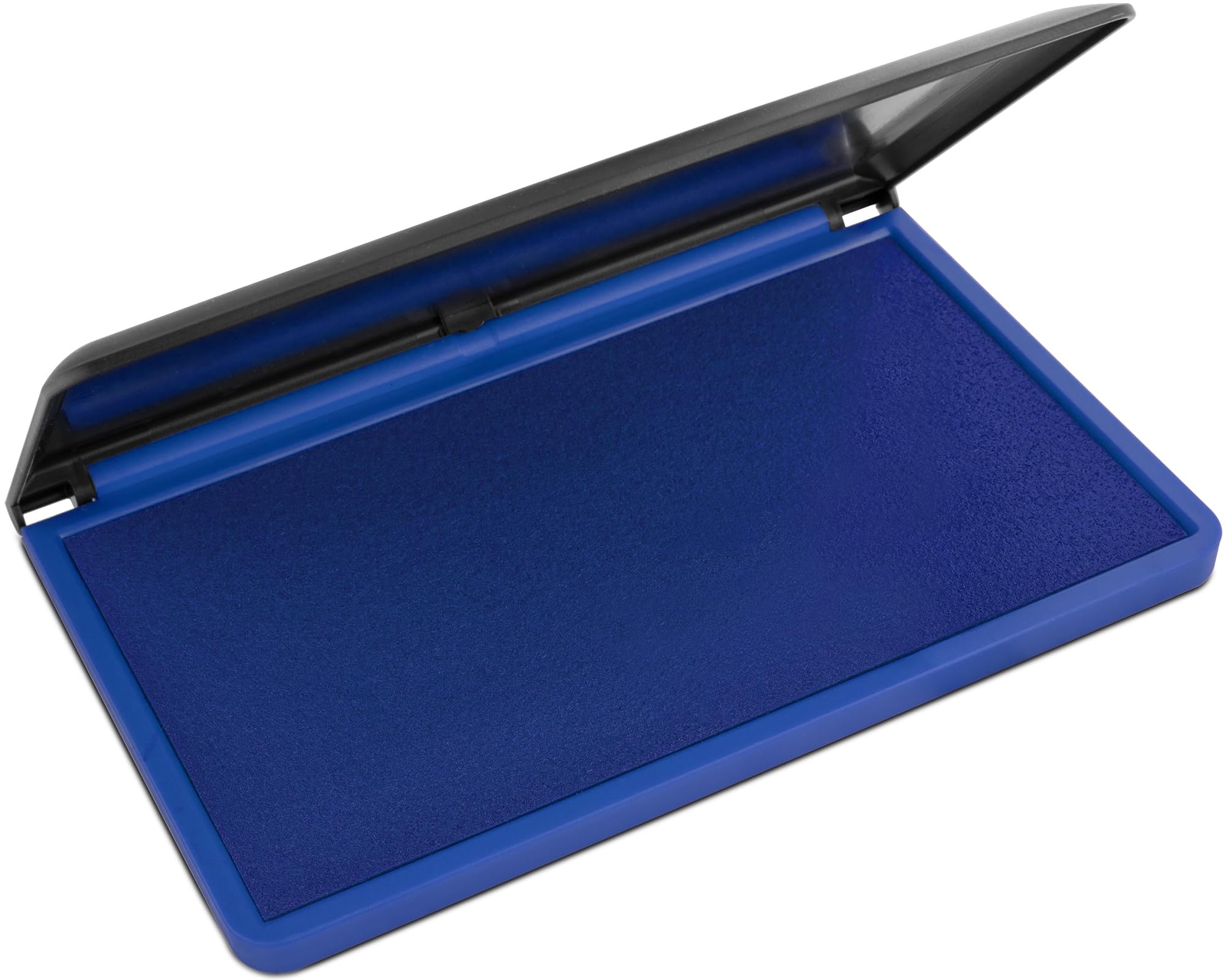 Large Premium Blue Ink Stamp Pad 3.5"x6.25" High-Quality Felt Pad