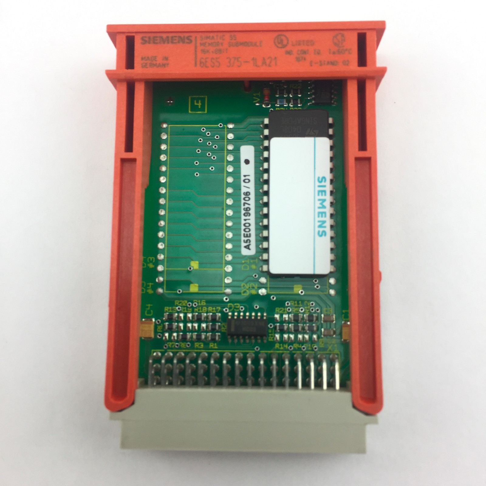 SIEMENS 6ES5 375-1LA21, 6ES5375-1LA21 Memory Sub Module 16KByte 8 Bit