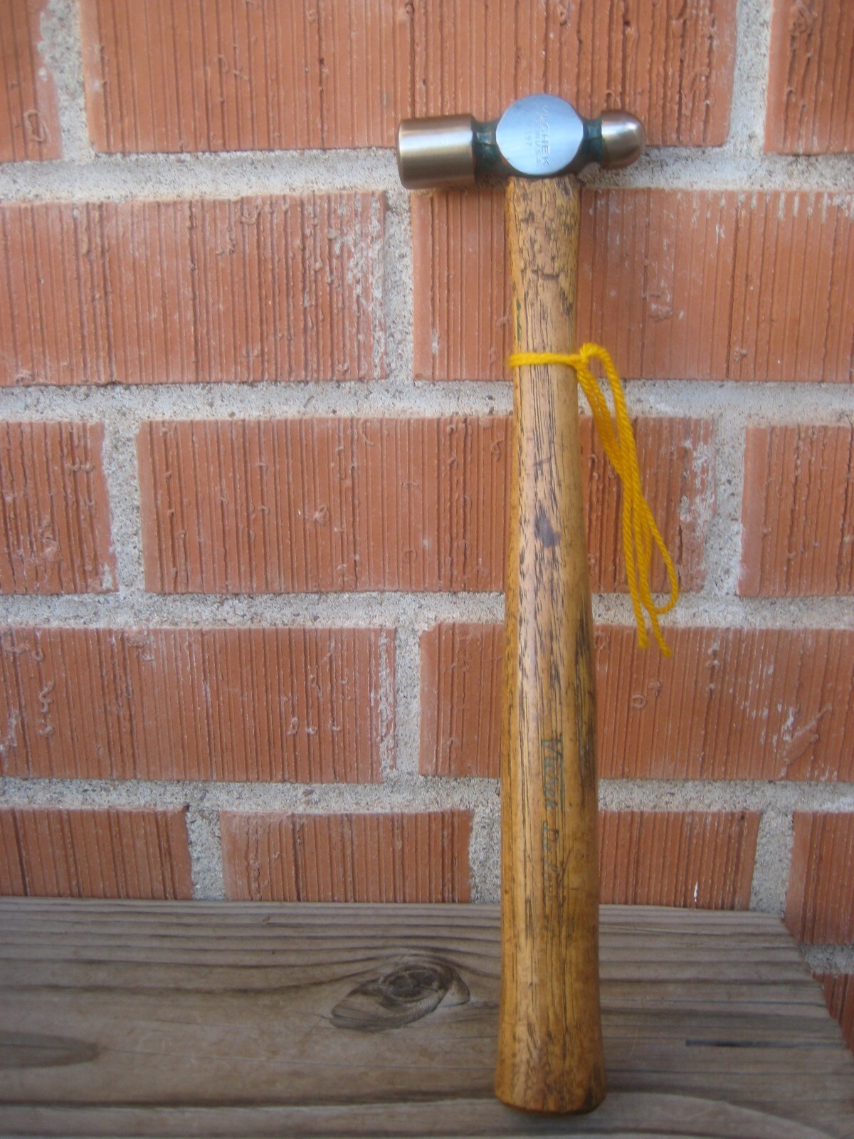 1950s Vintage 6 oz. Head ** VLCHEK *** Fine Small Ball Peen Hammer USA