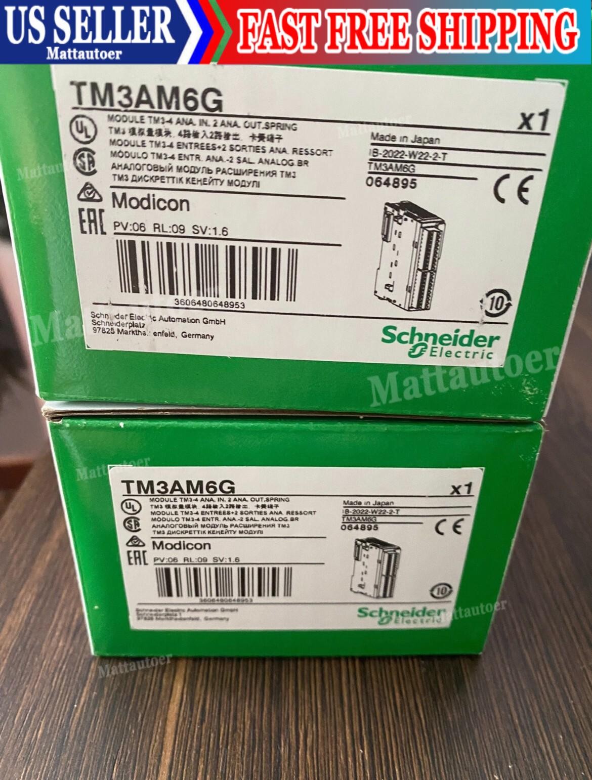 For   plc module TM3AM6G With box US Free TAX