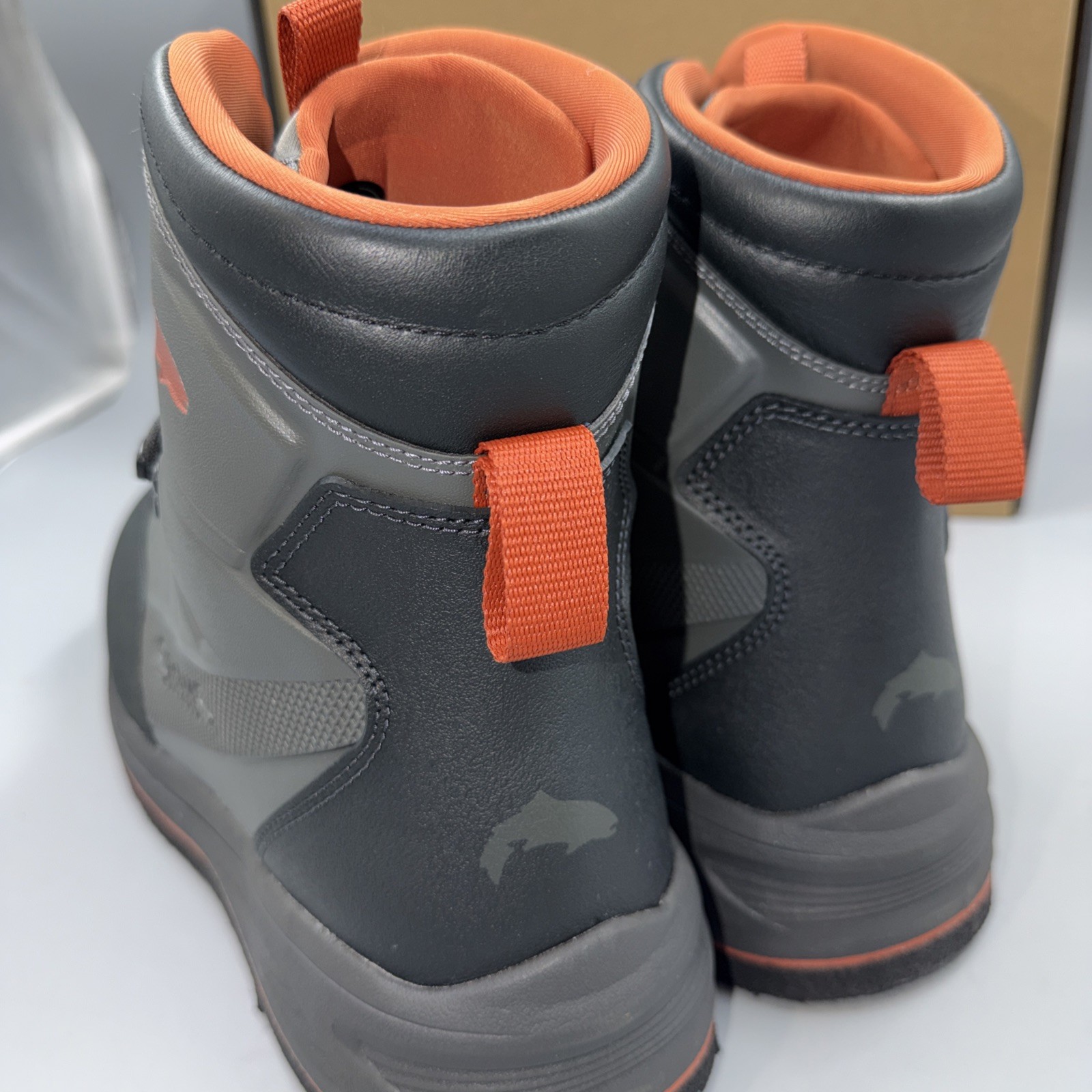 Simms Freestone Boot - Felt Men's Wading Boots Gunmetal Felt Sole- Size 14- New