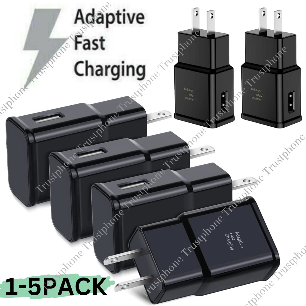 USB Fast Charger Block Wall Power Adapter Head For Samsung Android Google Phone