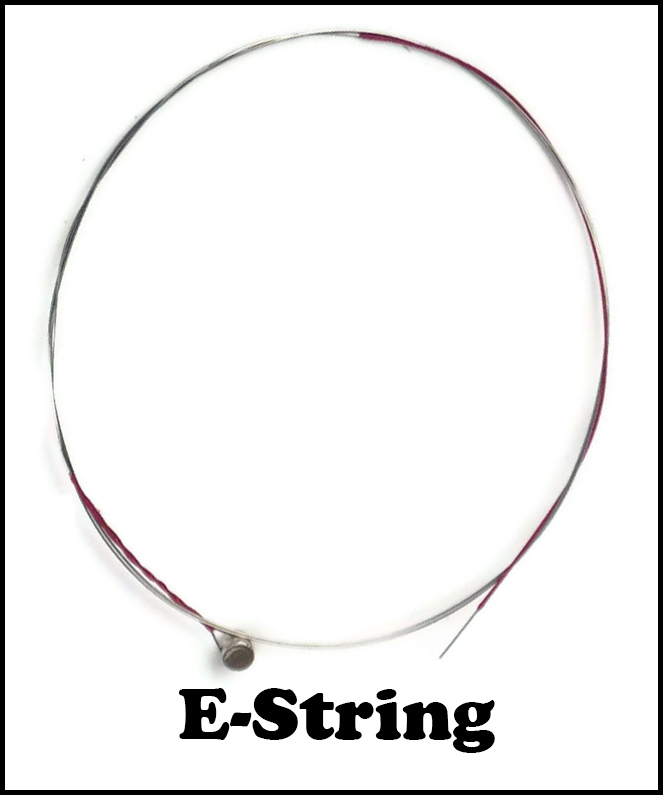 Fiddle Violin Steel String E-1 String for Professional Violin in 3/4, 4/4 Size