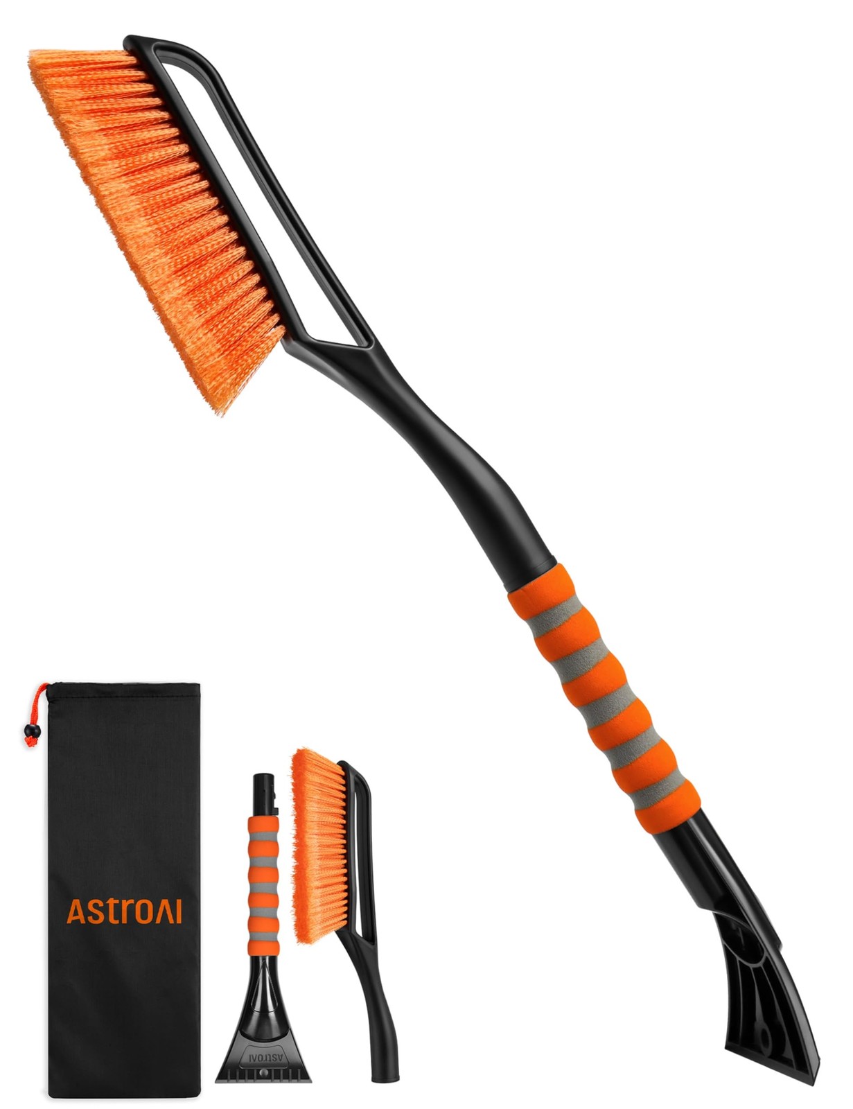 Ice Scraper Car with Broom Whisk Removable 68CM Long
