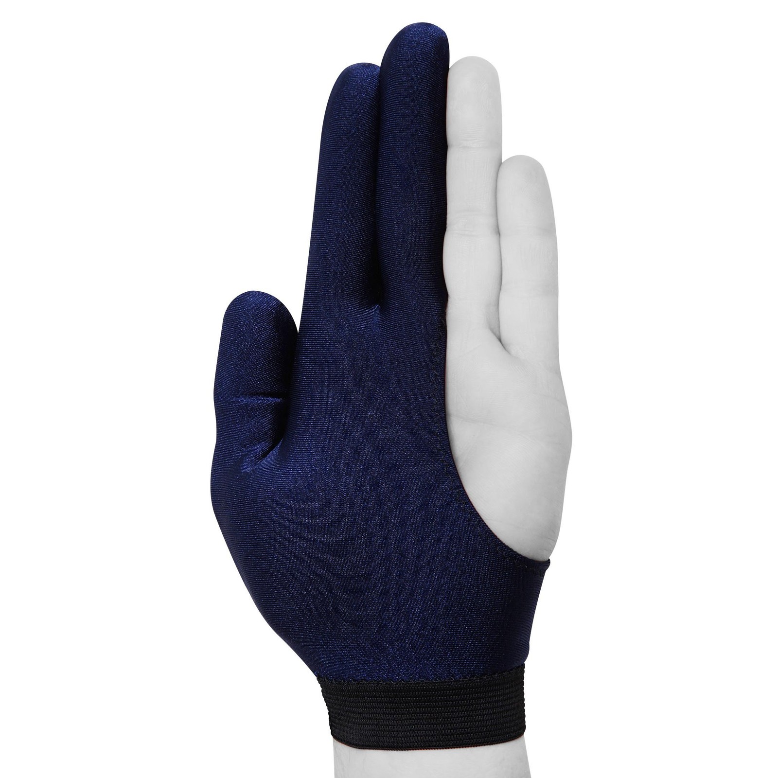 Billiard Pool Cue Glove - Classic - for Left Hand - Blue (Medium/Large)