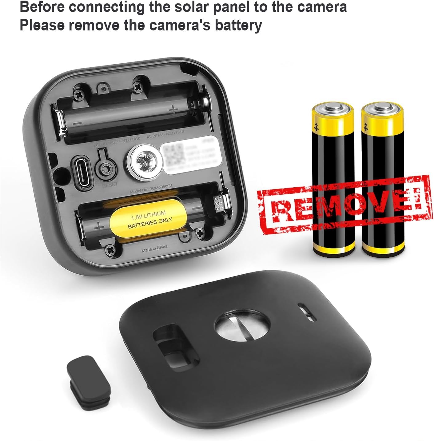 Solar Panel for Blink Camera, Solar Panel 4W Compatible with Blink for blink 4