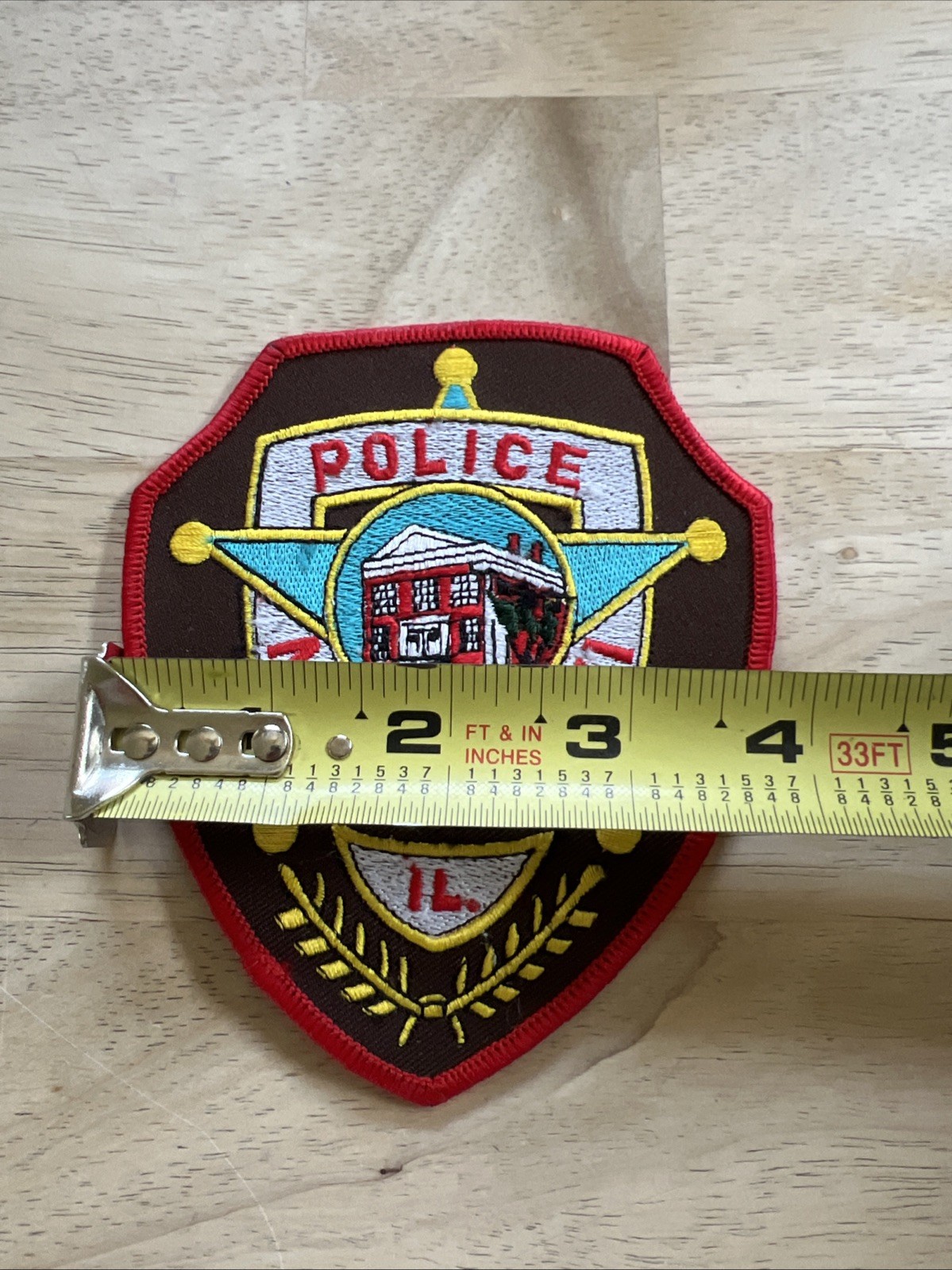 Mt. Pulaski (Illinois) Shoulder Patch - NEW