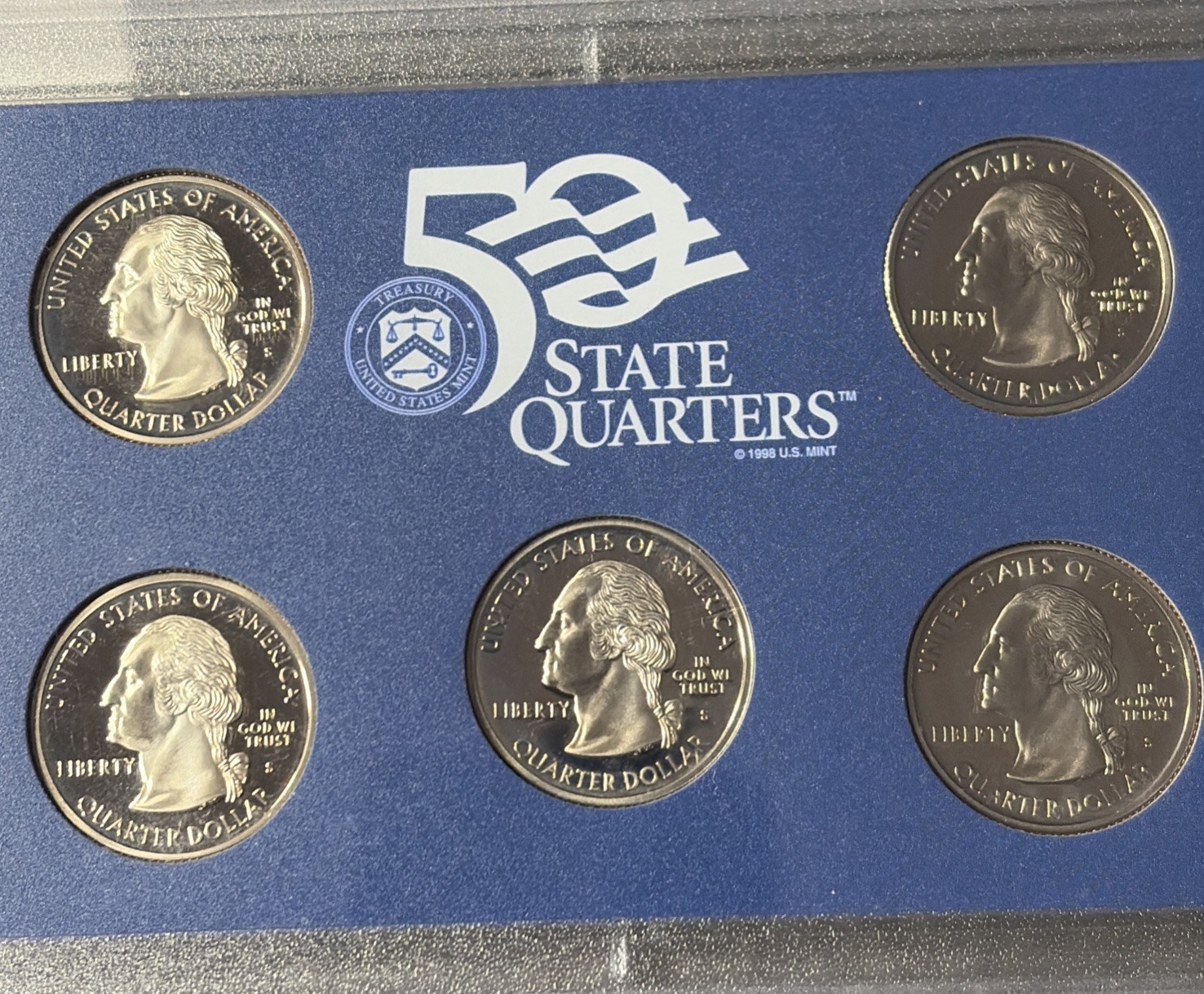 1999 US Proof Set - 9 Coin Set