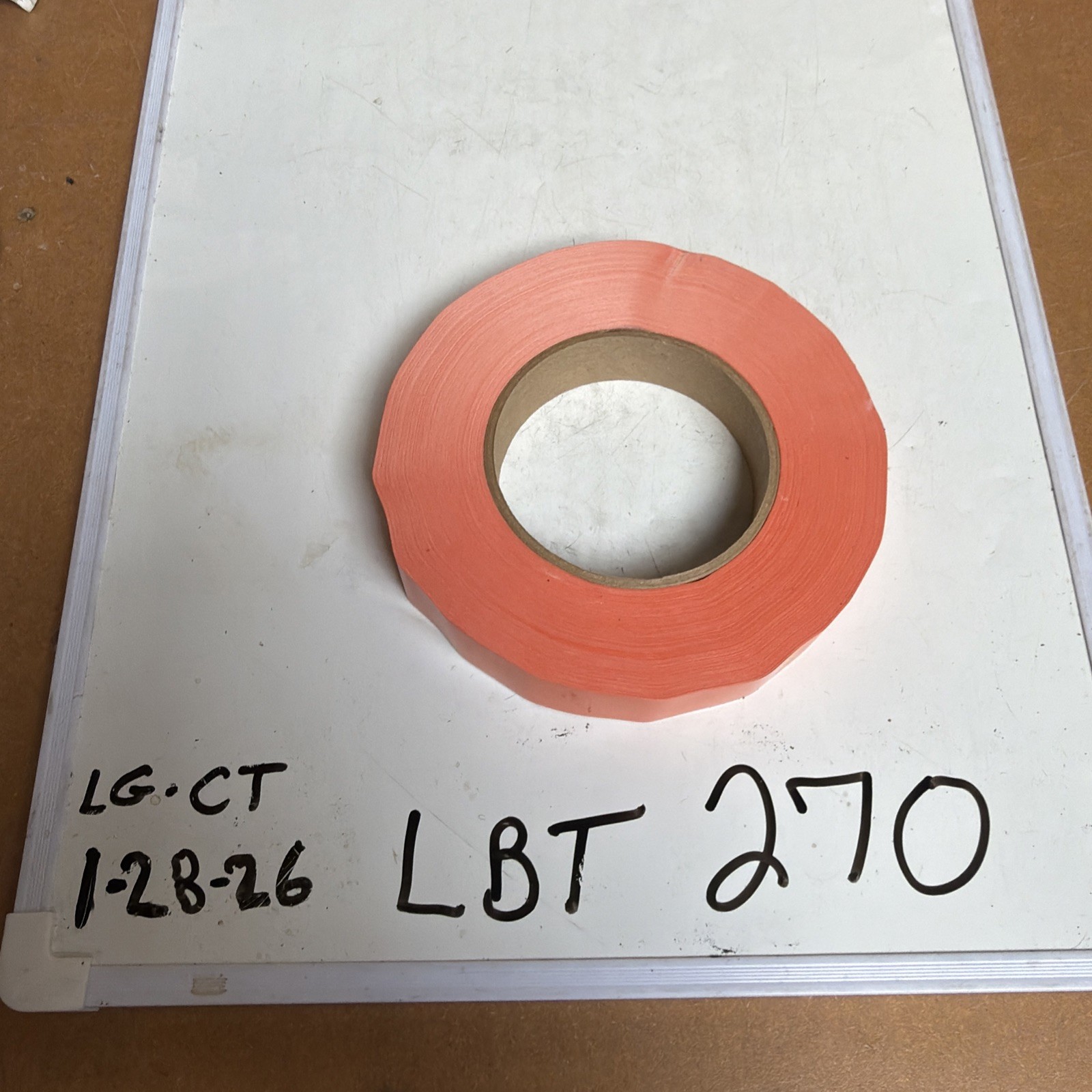 AUTO BODY ORANGE PAINT MASKING TAPE, M613, Part 207, 1 Inch By 648 Feet