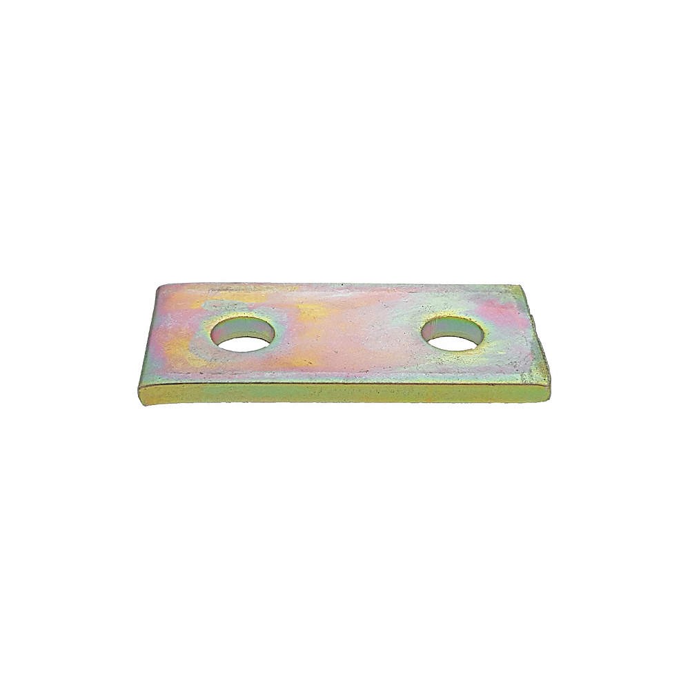 GRAINGER APPROVED V339Y Splice Flat Plates,Steel 2HAJ4