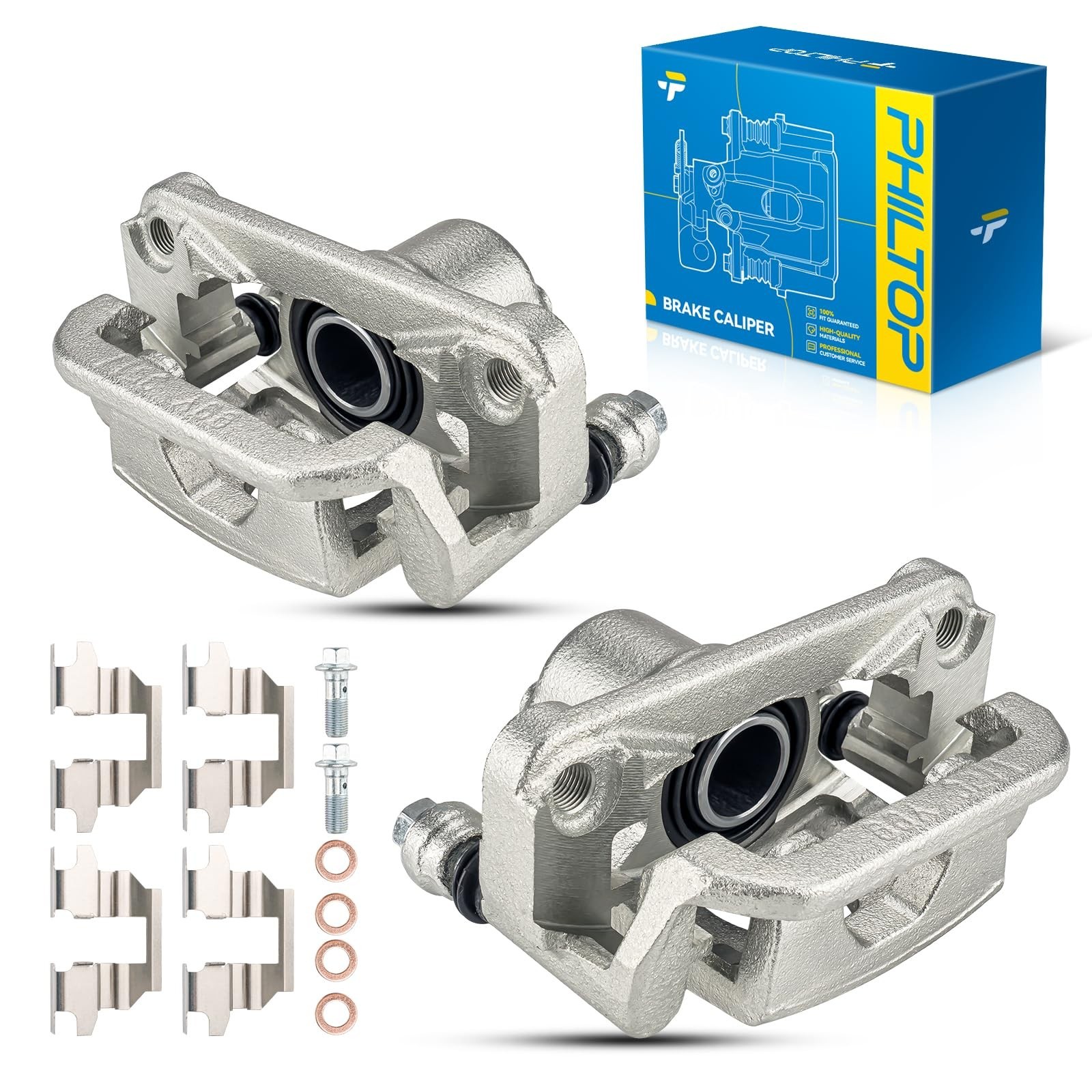 PHILTOP Rear Disc Brake Caliper Assembly Replacement For Nissan 2013-2018 200...
