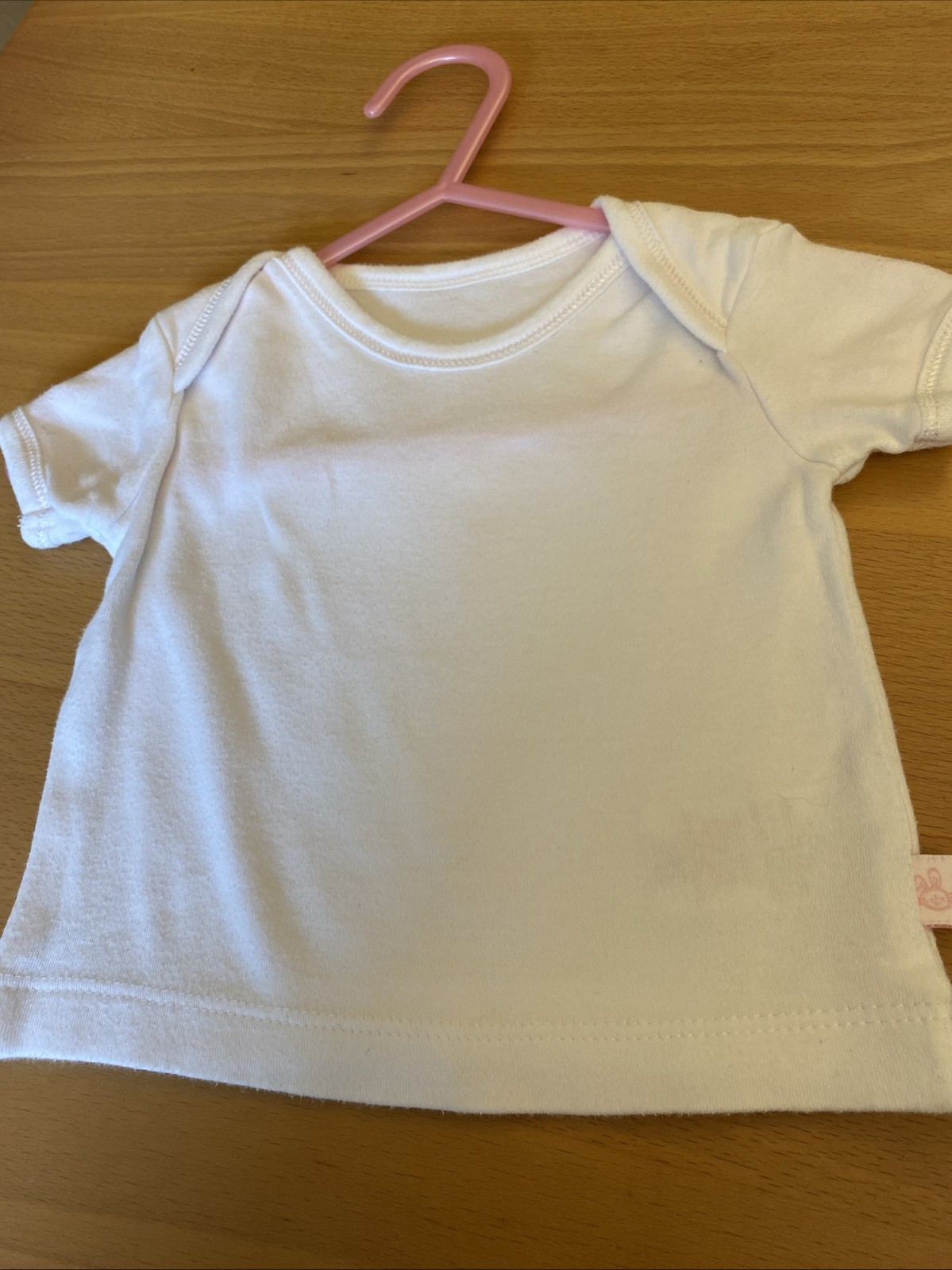 baby girls clothes 0-3 months Mothercare White Cotton Short Sleeve T-Shirt Top