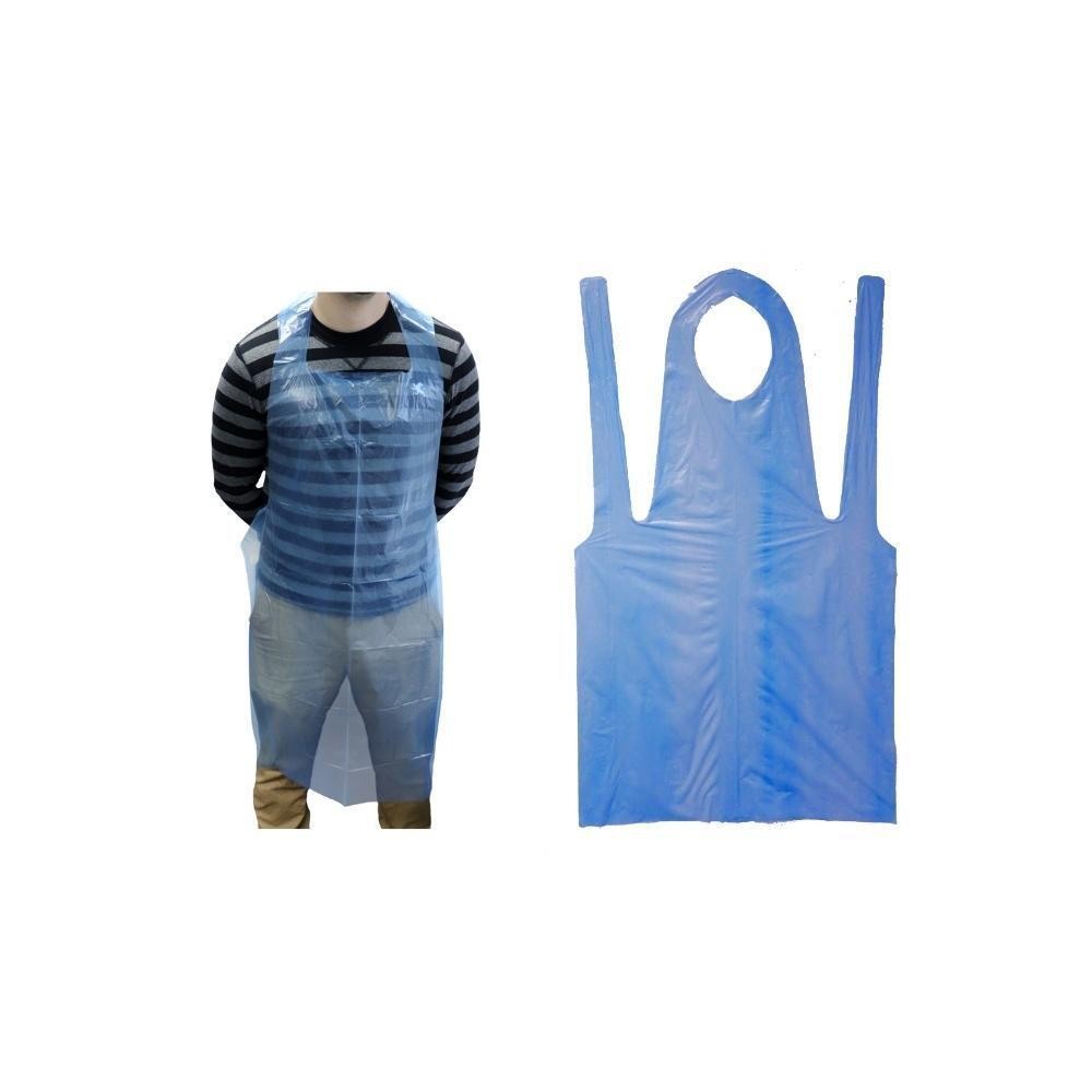 Blue Polyethylene Apron Size 28" x 46" 1000 Pieces