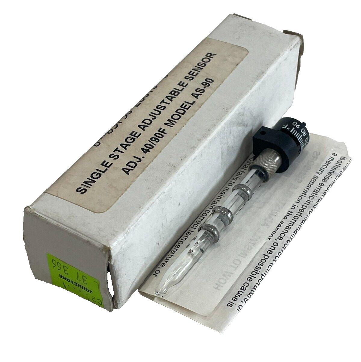 NEW ACCUTHERM AS-90 SINGLE STAGE ADJUSTABLE SENSOR AS90