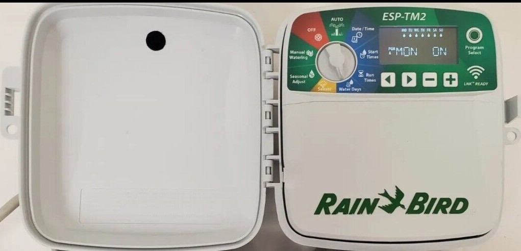Rain Bird ESP-TM2 8 Zone Indoor/Outdoor Irrigation Controller Station