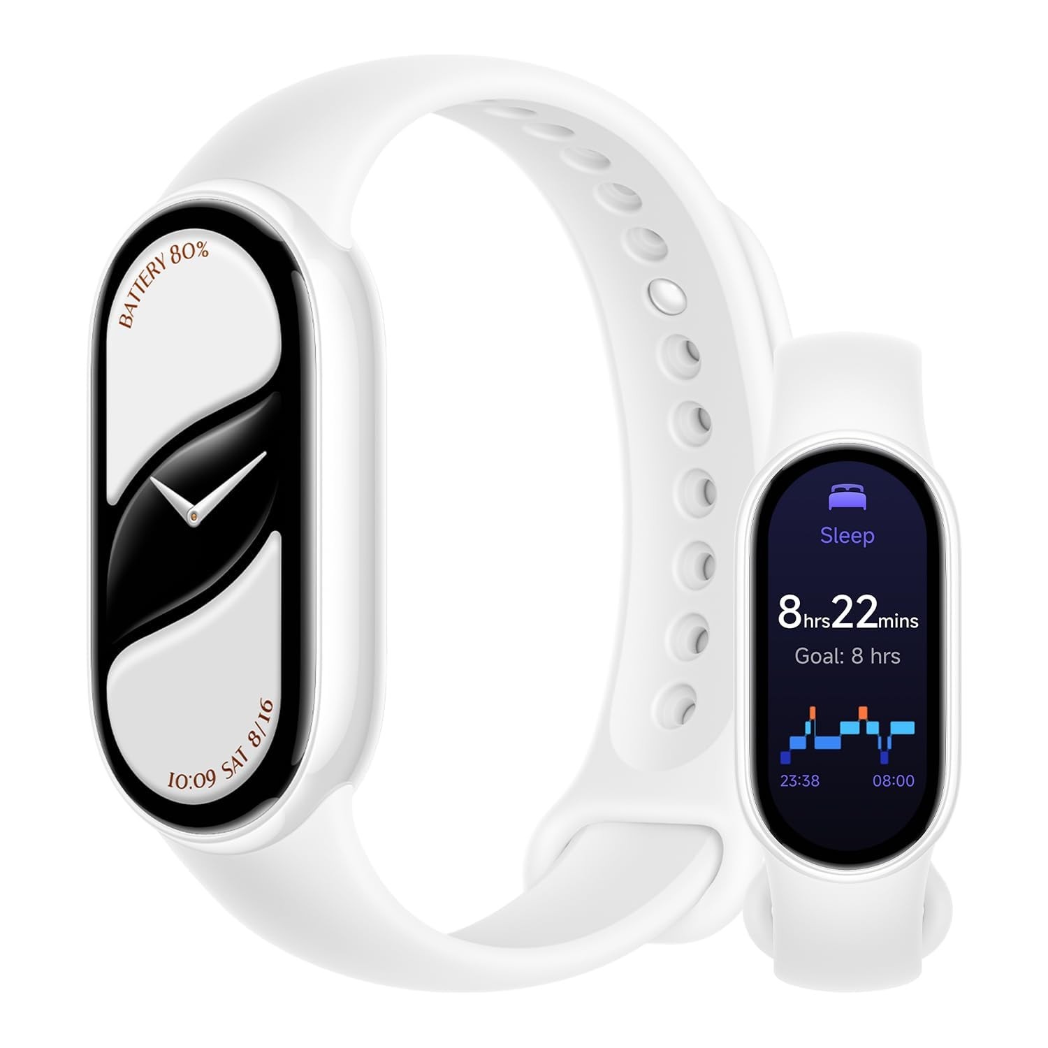 Xiaomi Mi Smart Band 10(2025) - Ceramic Edition - 1.72" 1.72 inches, White