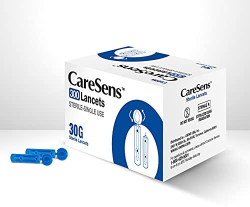 Sterile Single Use Ultra Thin 30G Universal Designed Lancets,  (300 Counts) Box
