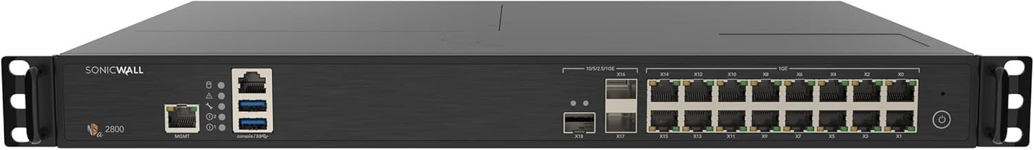 03-SSC-4692 SONICWALL NSA 2800 HIGH AVAILABILITY Backup Unit - REQUIRES Primary
